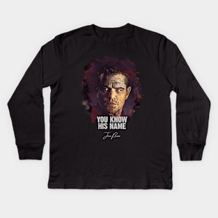 You Know His Name - JASON BOURNE Kids Long Sleeve T-Shirt